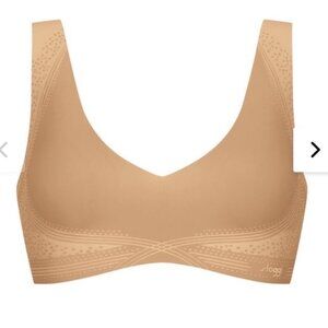 Brand new Sloggi zero feel nude bra size large